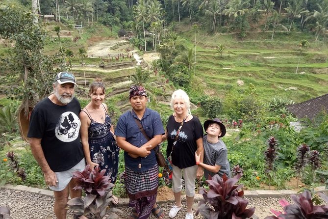 Ubud Hot Springs and Waterfall Private Guided Tour - Lunch above Lake Batur