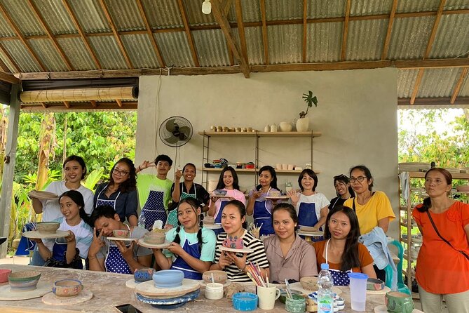 Ubud Pottery Ceramic Class in Bali - Allowing time for finished pottery