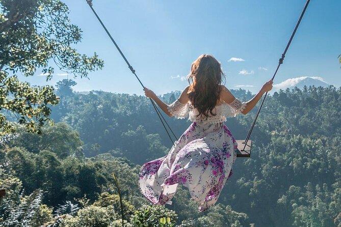 Ubud Private Full-Day Tour - Tegalalang Rice Terrace: scenery with a working side
