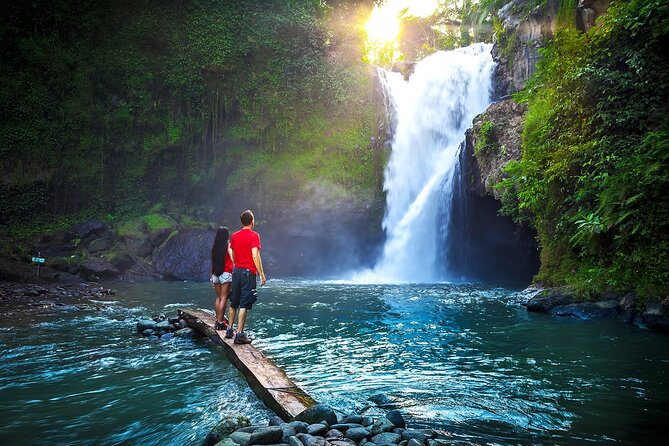 Ubud Private Tours with Jungle Swing Experience - all inclusive - Tegenungan Waterfall is the scenic finish