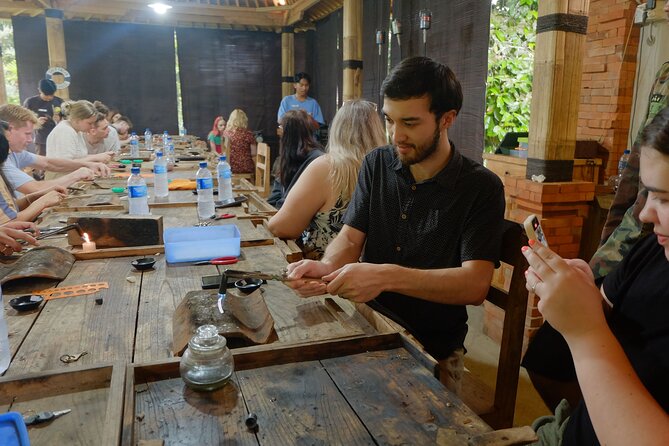 Ubud Silver Class Jewelry making in bali - Coffee, Snacks, and the First Design Decisions