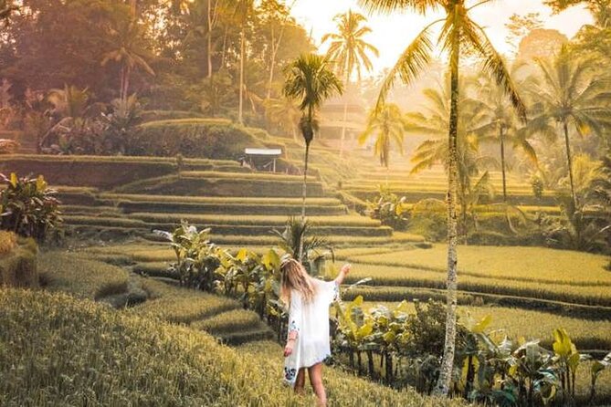 UBUD Spring Temple, Waterfall, Rice Terraces Private Tour - What to pack for a day of paths and water