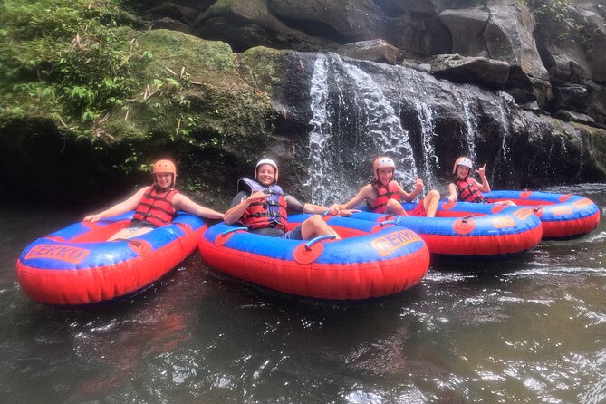 Ubud Tubing Adventure Holy Spring Temple Private Guided Tour - The Petanu River tubing ride
