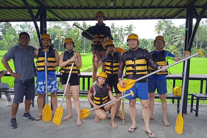 Ubud White Water Rafting on the Ayung River with Pickup & Lunch - Shower, changing facilities, and buffet lunch