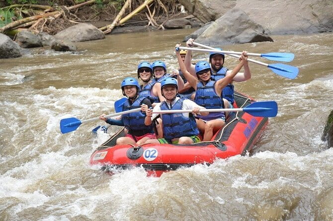 Ubud White Water Rafting with Buffet Lunch - Key points at a glance