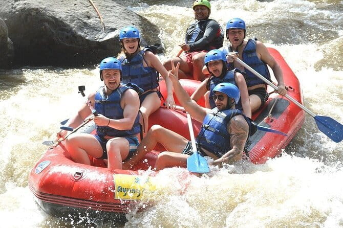 Ubud White Water Rafting with Buffet Lunch - On the water with Garry, Donking, or Madi