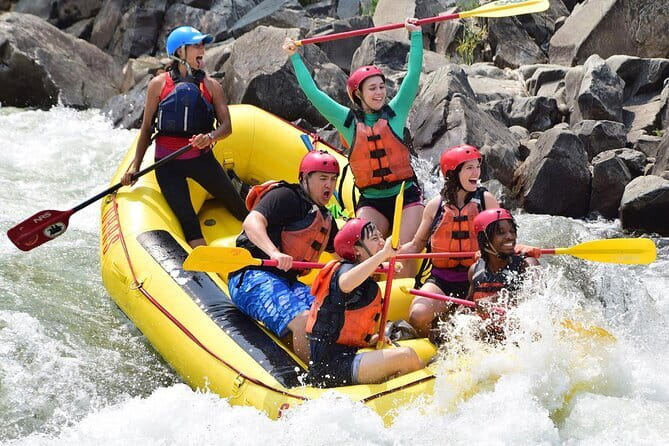 Ubud White Water Rafting with Buffet Lunch - Waterfalls, carvings, and quiet river stretches
