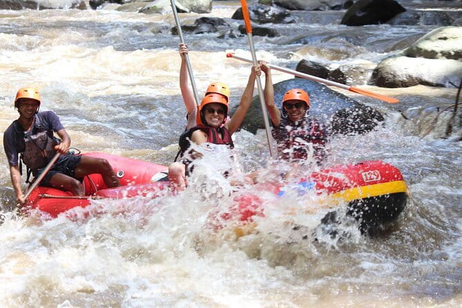 Ubud White Water Rafting with Buffet Lunch - Indonesian buffet lunch after the rafting