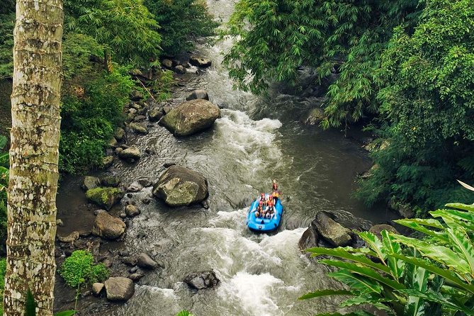 Ubud White Water Rafting with Waterfall and Lunch - Safety briefing, helmets, and the first splash