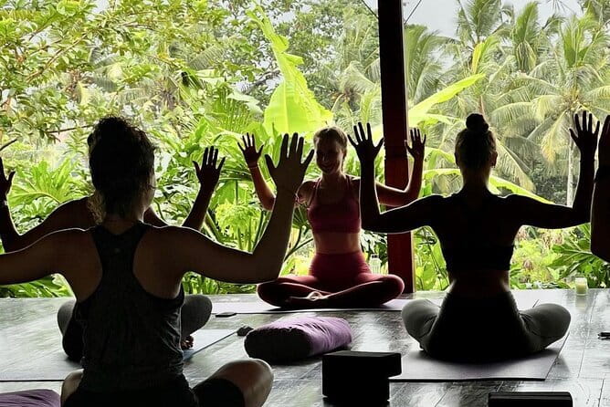 Ubud Yoga, Open Chakra Healing and Temple Spiritual Cleansing - Starting with 1.5 hours of yoga near Ubud