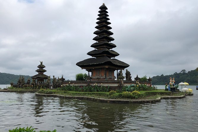 Ulun Danu Bratan Temple with Tanah Lot Sunset - Lake Bratan and Ulun Danu’s water temples