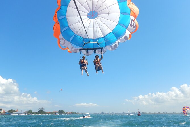 Uluwatu Temple, Beaches and Southern Bali Tour - Tanjung Benoa starts the day with water sports