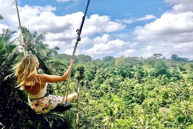 Water Rafting adventure with Jungle Swing & rice terraces - The Happy Swing Bali stop