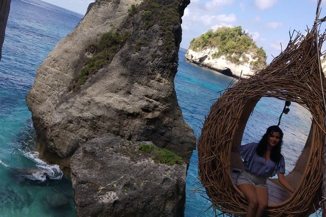 West And East Nusa Penida Tour,Depart From The Island of Bali - Pantai Diamond and the Thousand Islands view